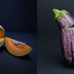 Curiosas fotos de perlas en frutas y verduras