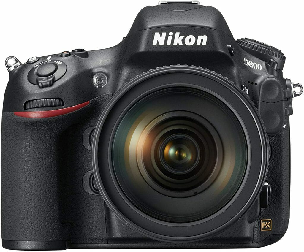 La cámara Nikon D800 de fotograma completo