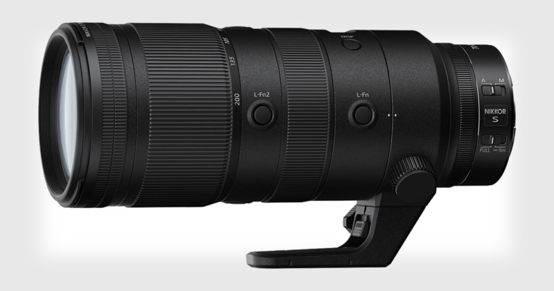La nueva lente de Nikon de 70-200mm f/2.8 Z está retrasada por "razones de producción".