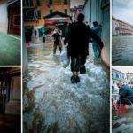 Fotógrafo captura imágenes espeluznantes de Venecia bajo el agua