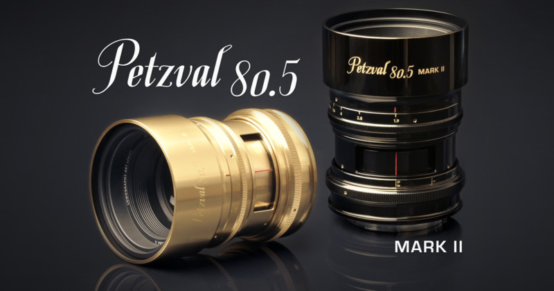 Lomo revela la lente Petzval 80.5mm f/1.9 MKII para los amantes de los retratos