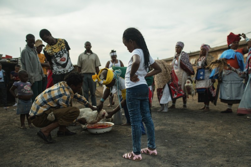 Fotos de curanderos tradicionales en Sudáfrica