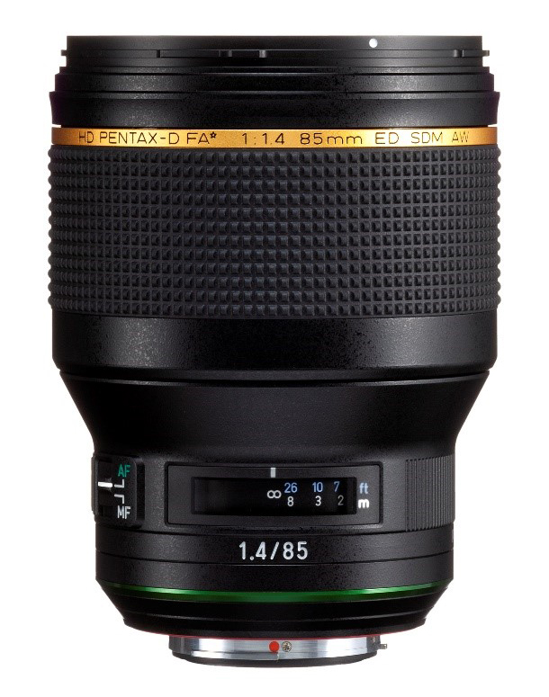 Pentax presenta "la Estrella de la marca' lente 85mm f/1.4