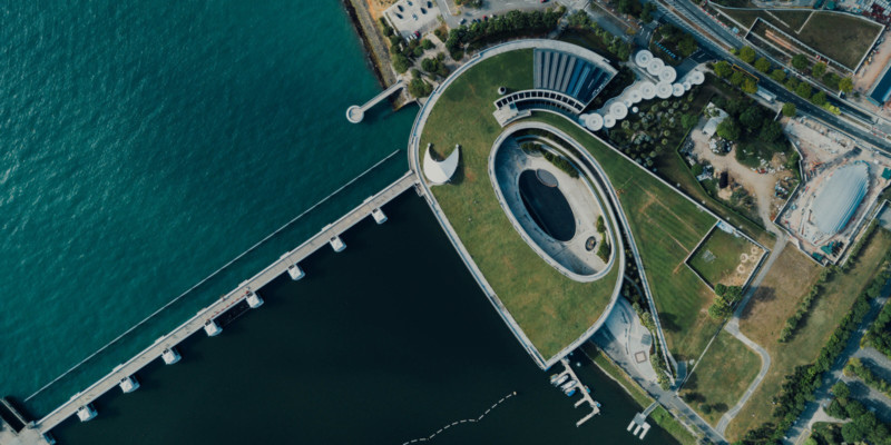 Fotos en Drone de Singapur a 1.640 Pies